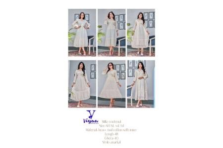 Milky Mul Mul By Viyaa Designer (2)