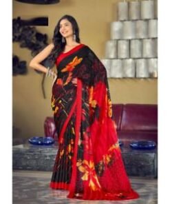 Vartika Silk Black Special By Ruchi Saree Saree Wholesale 1 Pc